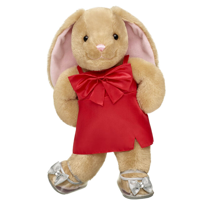 Pawlette™ Bunny Soft Toy Christmas Party Set BuildABear®